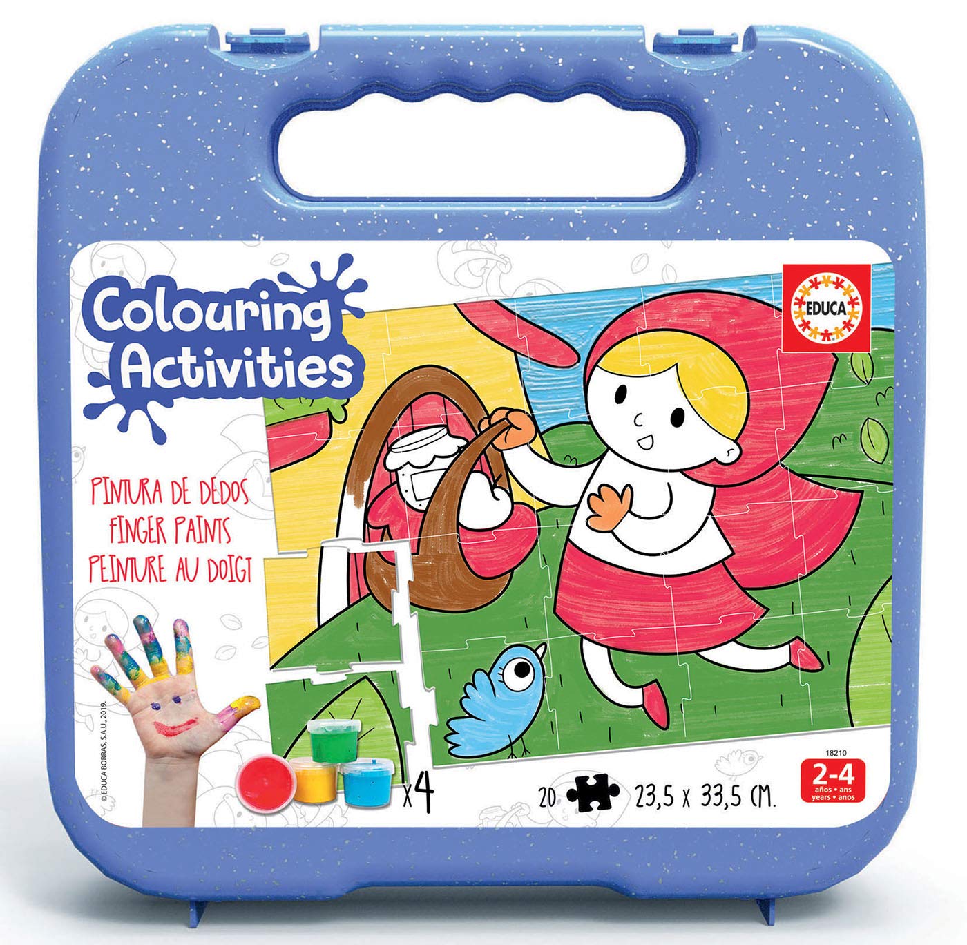educa-colouring-einhorn-malpuzzle-100-teile-mit-stiften image 5