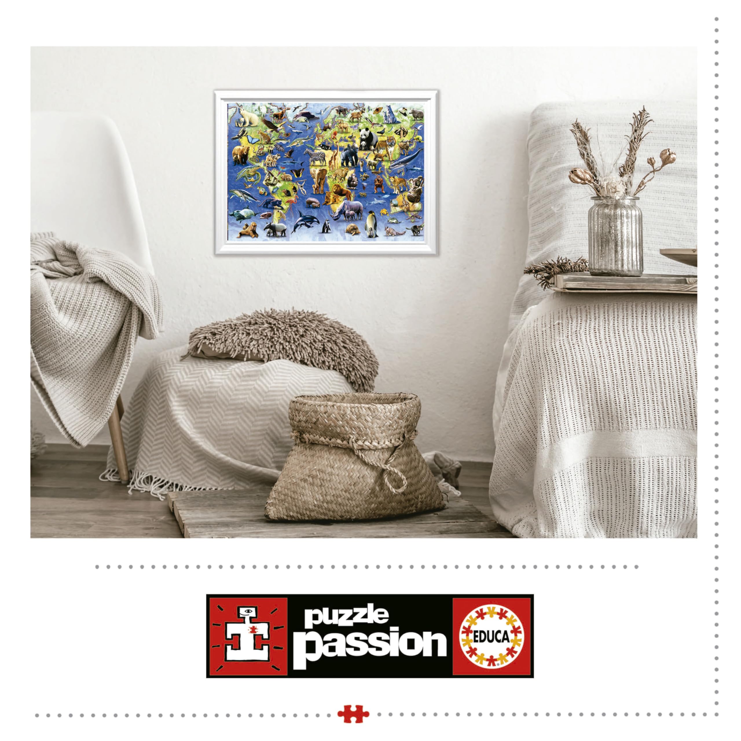 educa-19908-bedrohte-tierarten-puzzle-500-teile-ab-11-jahren image 5