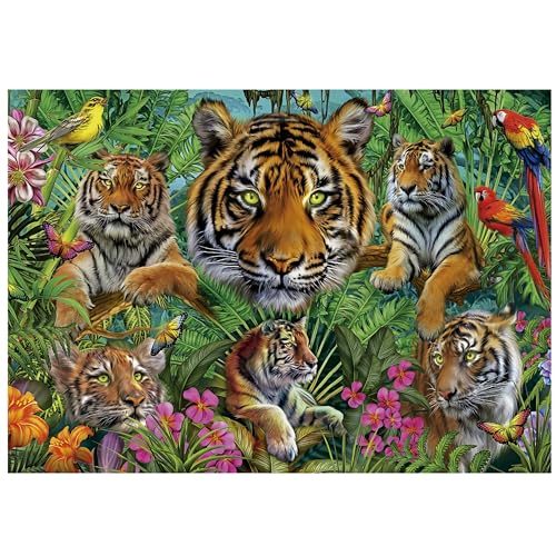 educa-tiger-im-dschungel-19902-500-teile-puzzle-48-x-34-cm image 8