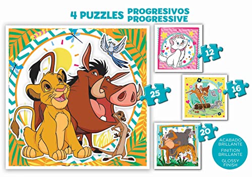 educa-19309-disney-tiere-puzzle-4in1-ab-3-jahre image 8