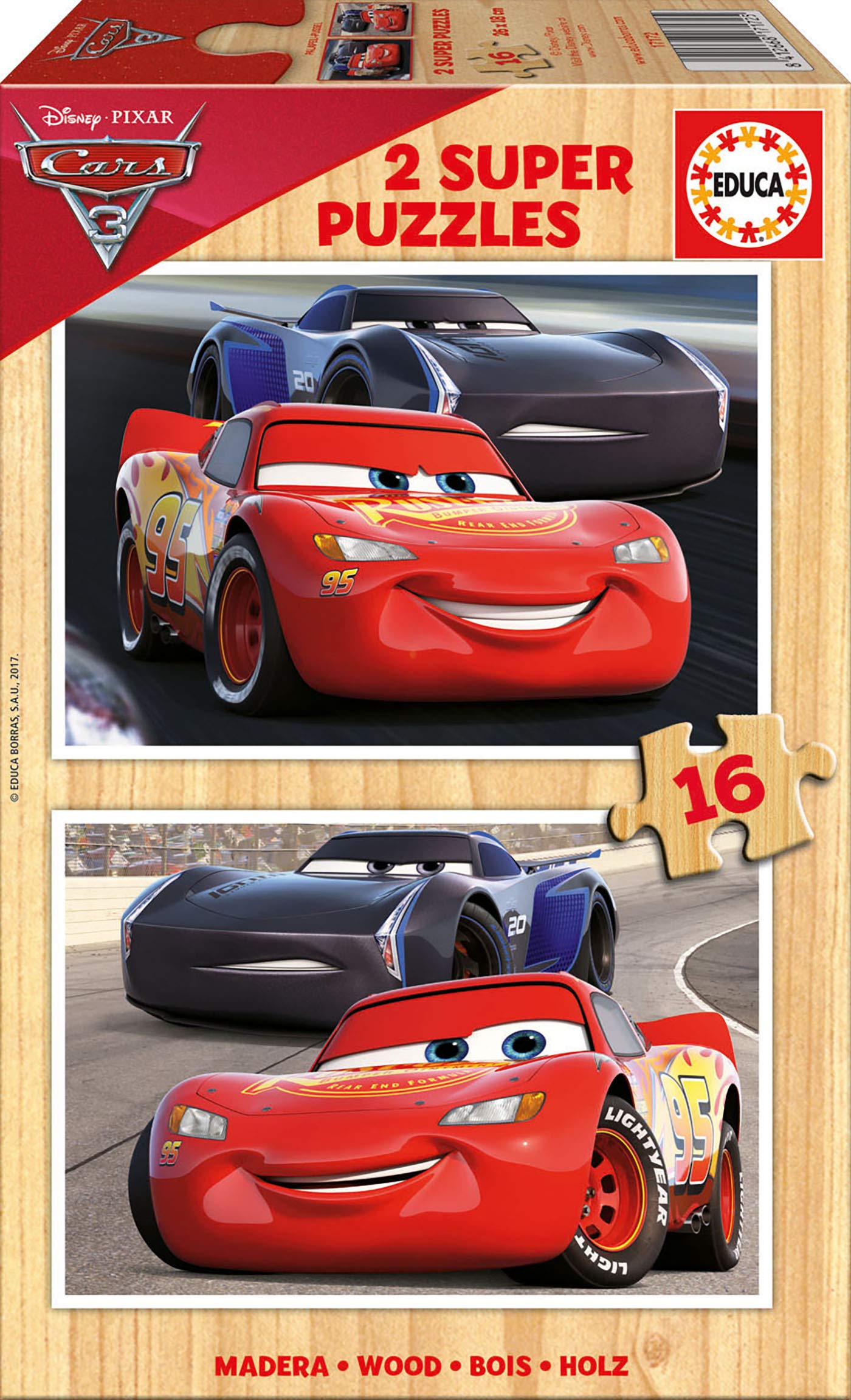educa-cars-3-kinderpuzzle-2x48-teile-lightning-mcqueen-ab-4 image 7