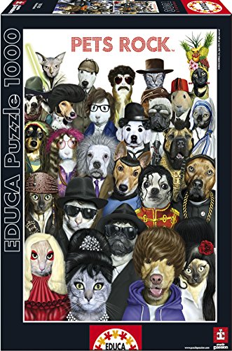 educa-15155-pets-rock-1000-teile-puzzle-68x48-cm-mit-kleber image 4