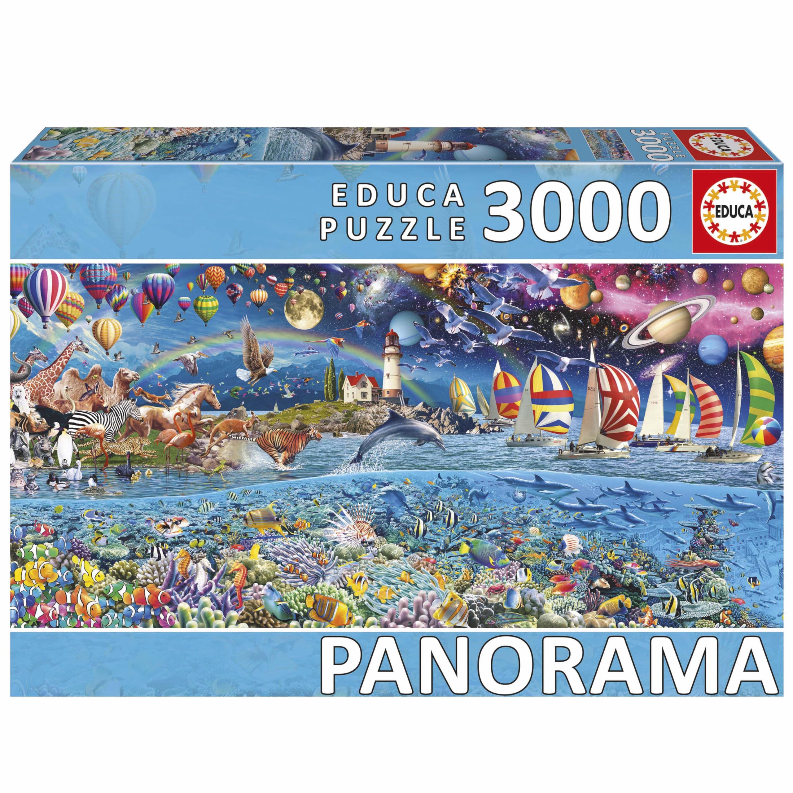 educa-3000-teile-puzzle-lebenspanorama-panorama-144x68-cm image 1