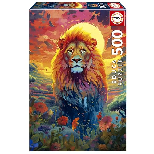 educa-20261-l-we-puzzle-500-teile-tierportr-t-34x48 image 8