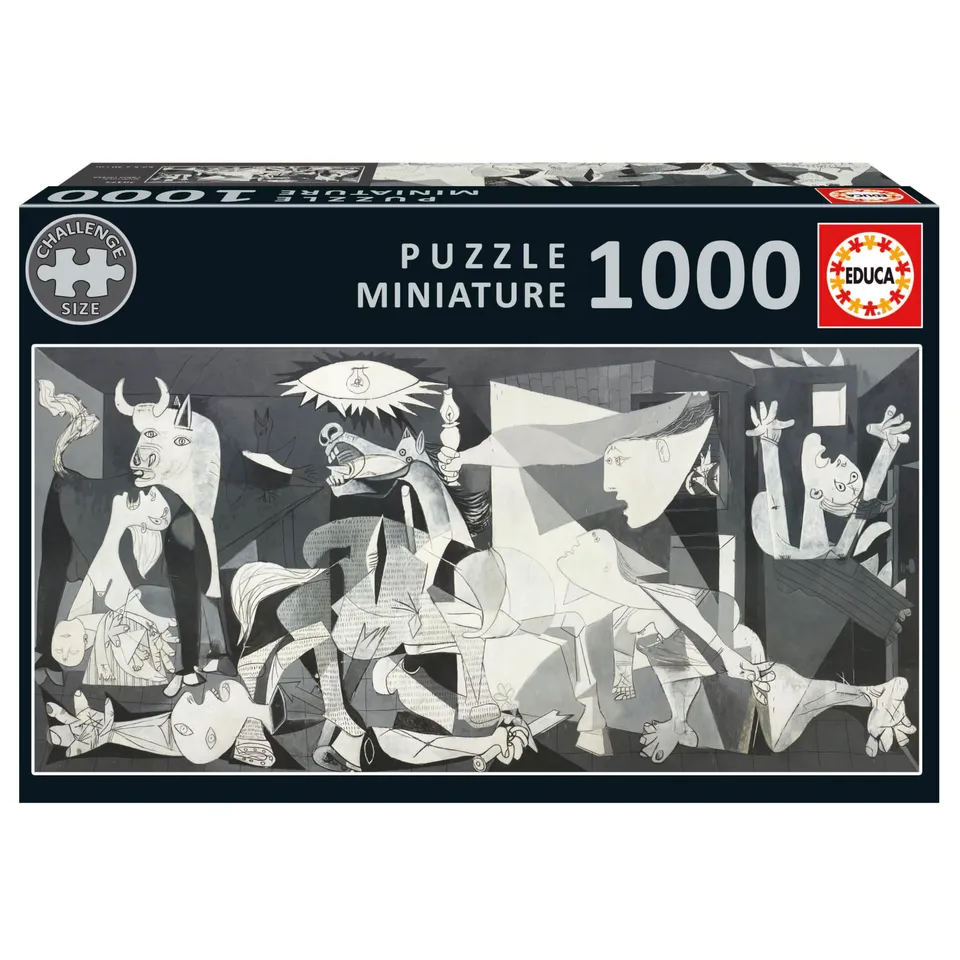 educa-guernica-mini-puzzle-1000-teile-picasso-30x46-cm image 1