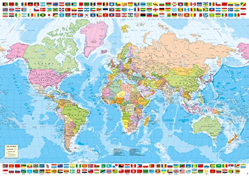 educa-politische-weltkarte-puzzle-1500-teile-85x60-cm-flaggen image 7