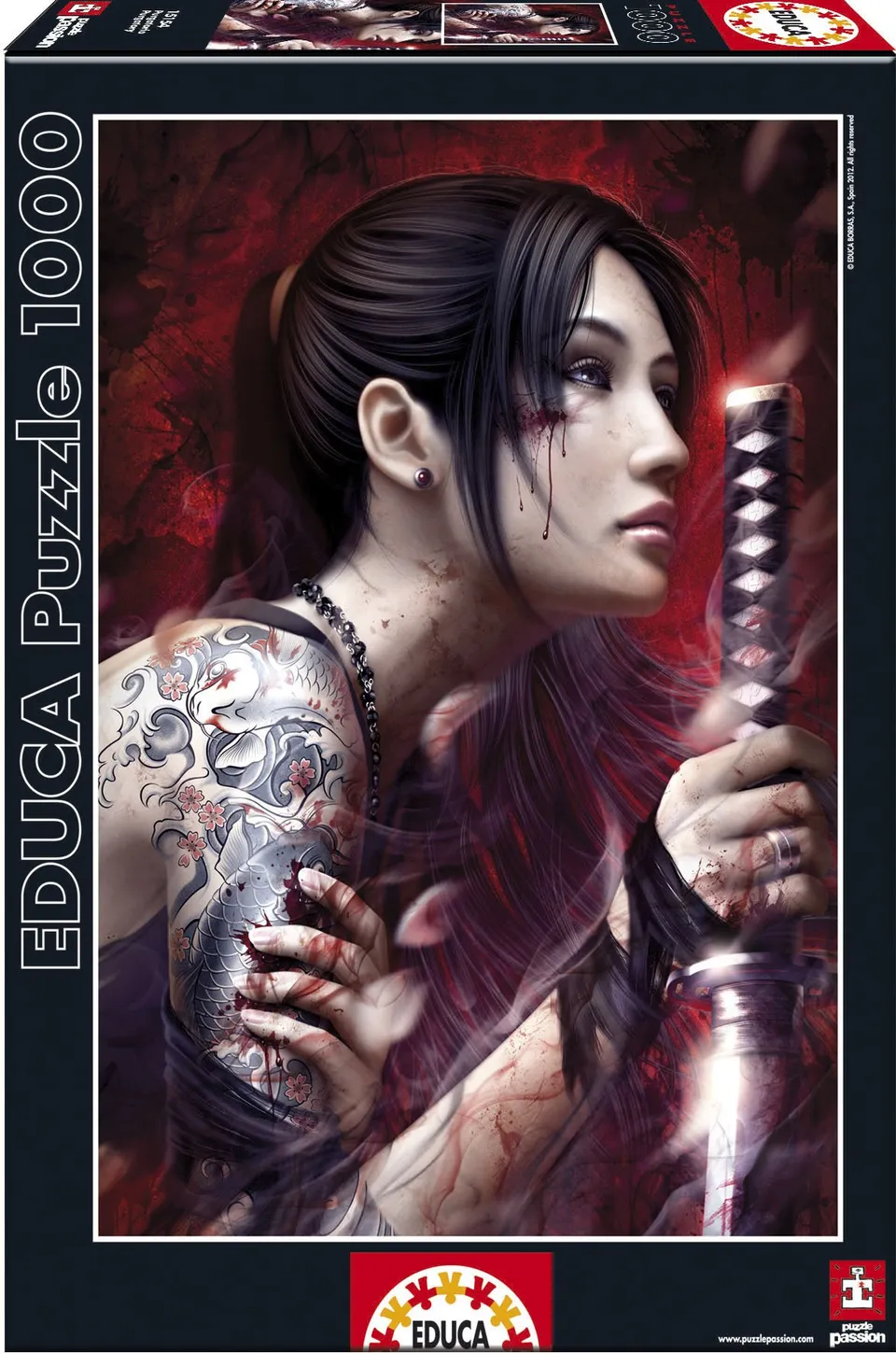 educa-15154-fegefeuer-puzzle-1000-teile-fantasy image 1