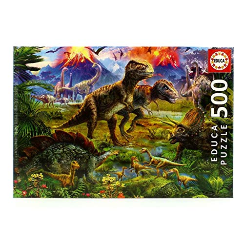 educa-dinosaurier-treffen-500-teile-puzzle-dinos-48x34-cm image 5