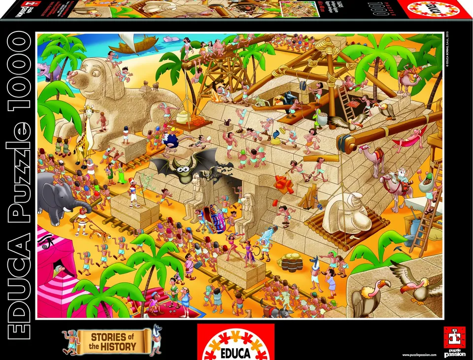 educa-16345-altes-gypten-puzzle-1000-teile-history image 1