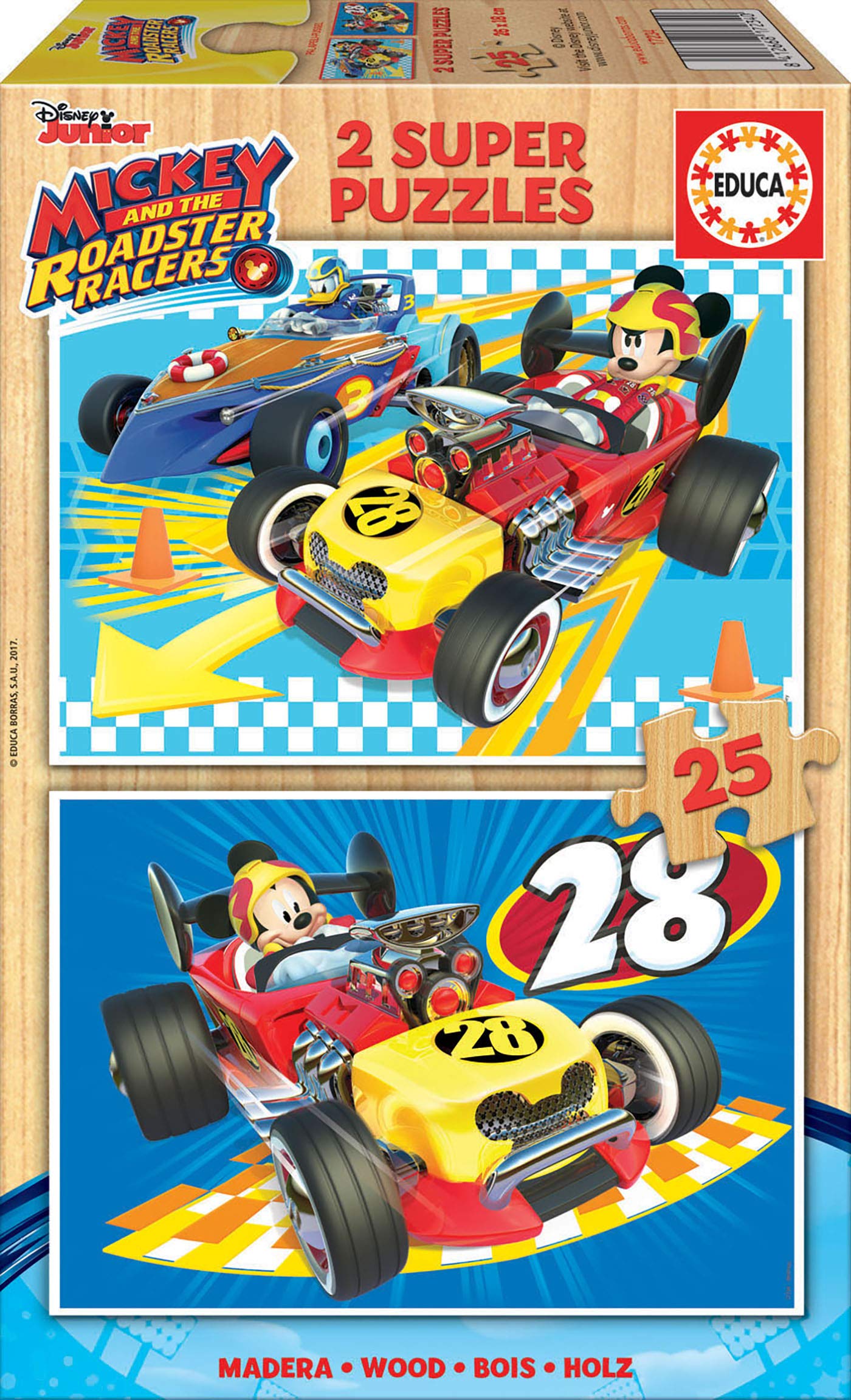 educa-mickey-roadster-racers-2x50-teile-kinderpuzzle-ab-4 image 3