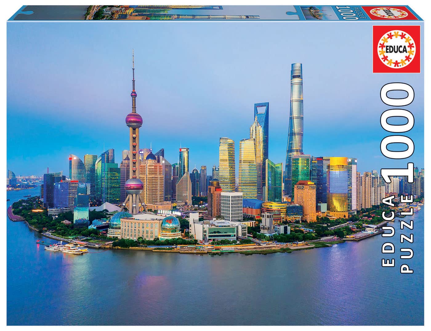 educa-19254-shanghai-1000-teile-st-dtepuzzle-skyline-ab-10-jahren image 1