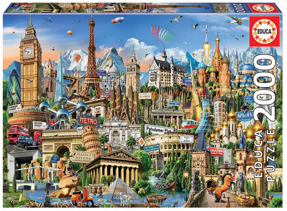 educa-wahrzeichen-europas-17697-puzzle-2000-teile-ab-14 image 1