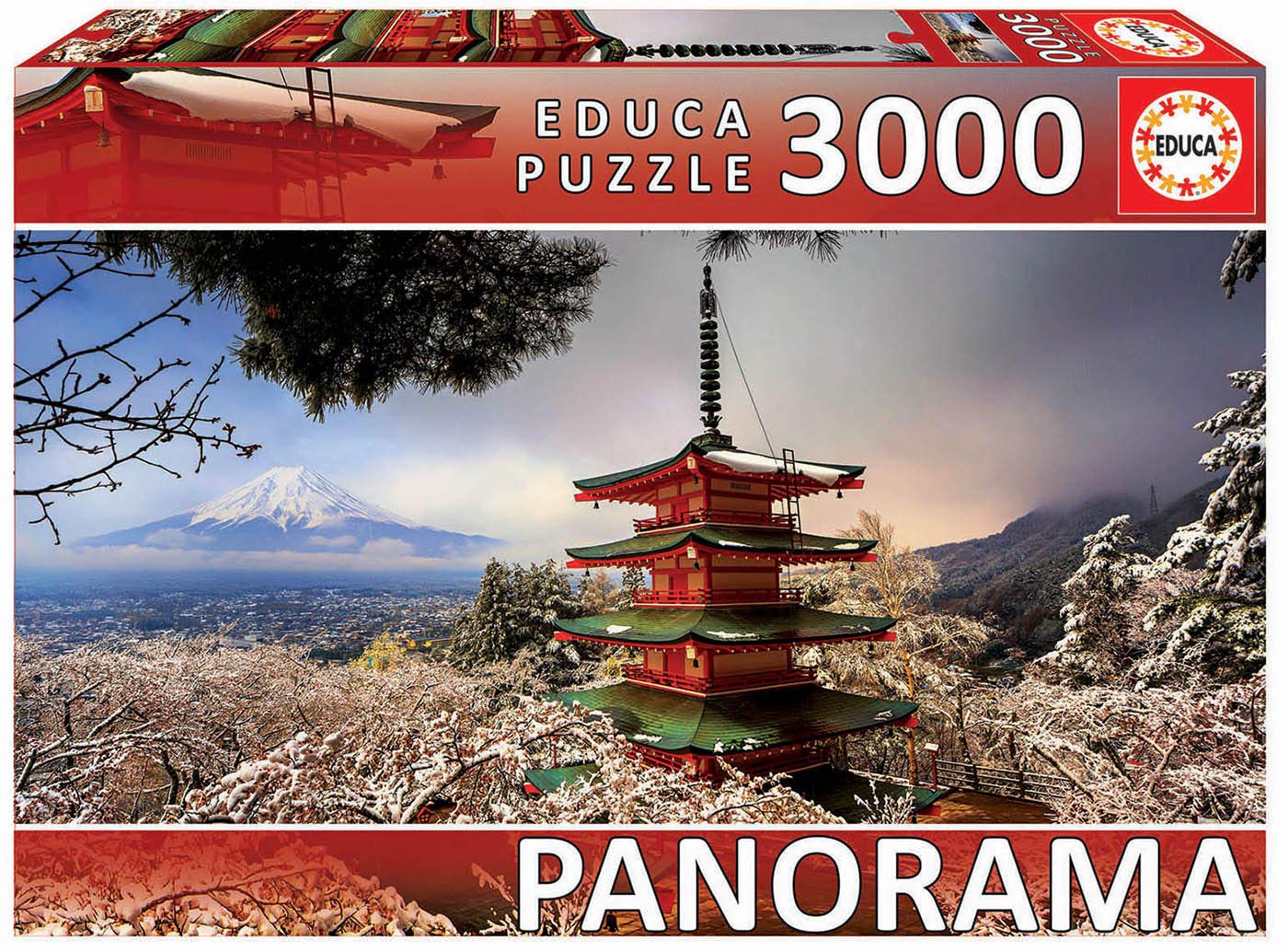 educa-chureito-pagoda-puzzle-3000-teile-japan-144x68-cm image 1