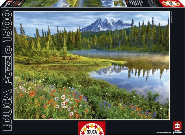 educa-16309-mount-rainier-puzzle-1500-teile-landschaft image 1