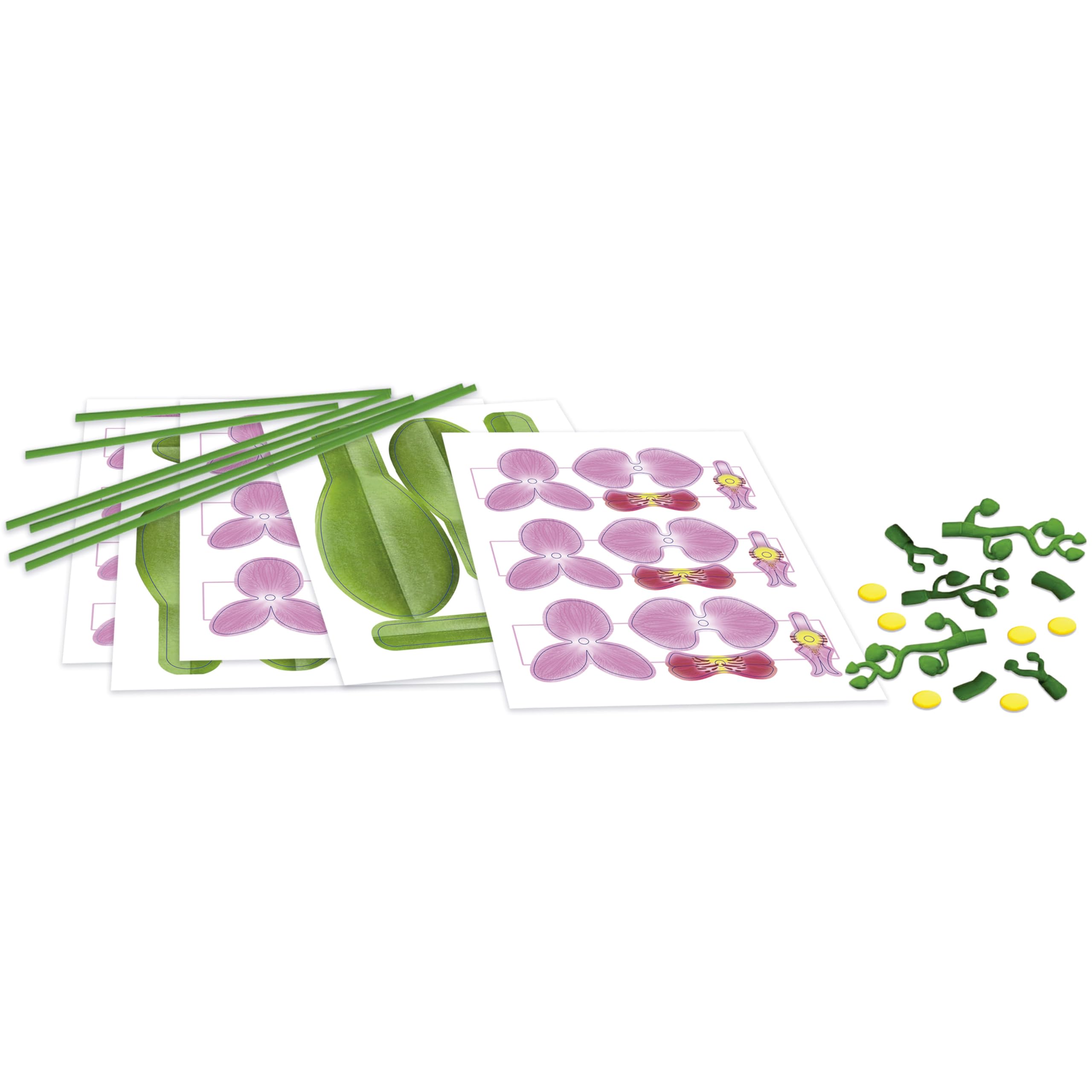 educa-floral-art-orchideen-bastelset-papier-ab-14-jahre image 3