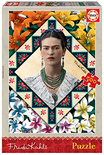 educa-18483-frida-kahlo-puzzle-500-teile-kunst image 4