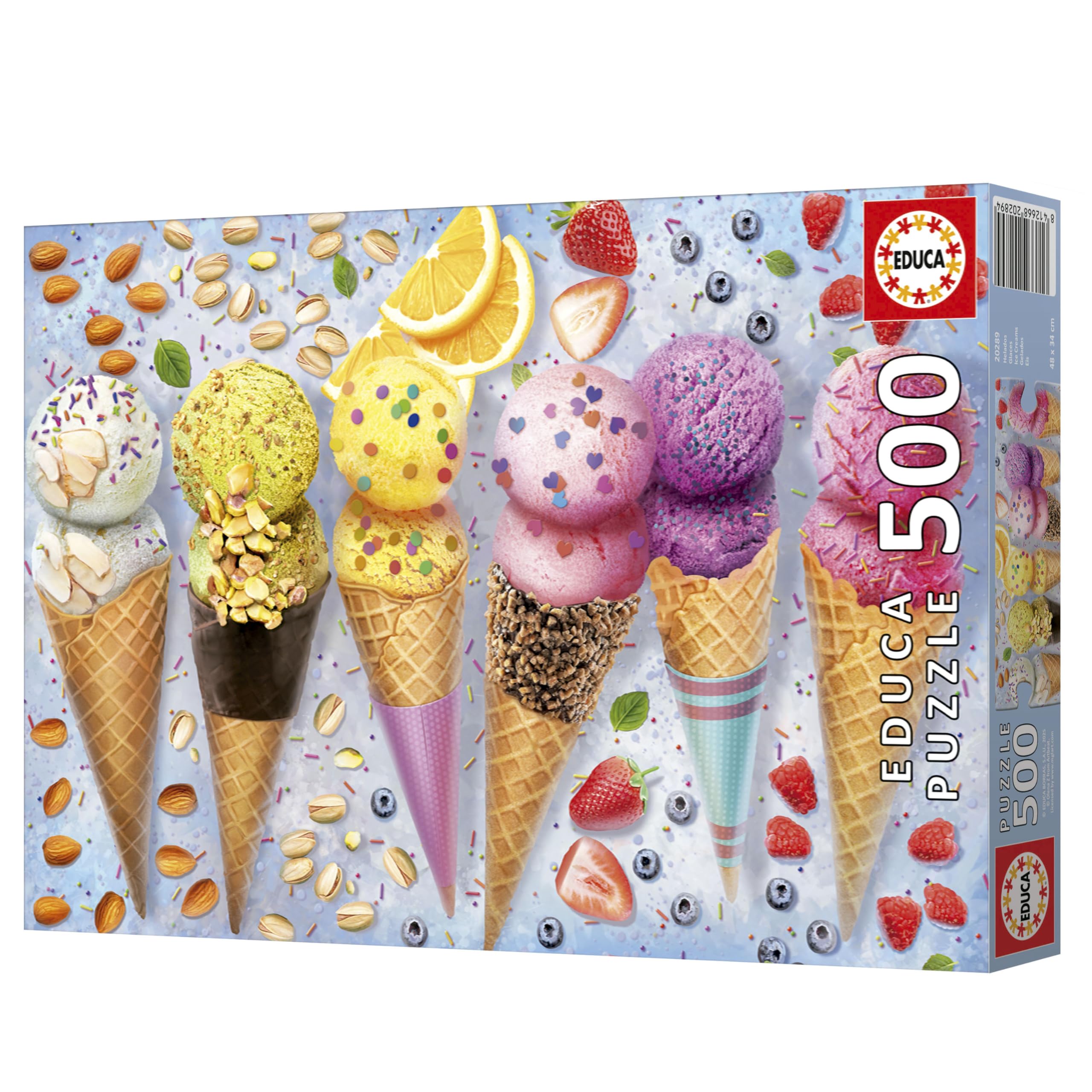 educa-20289-eiscreme-puzzle-500-teile-ab-11-jahren image 5