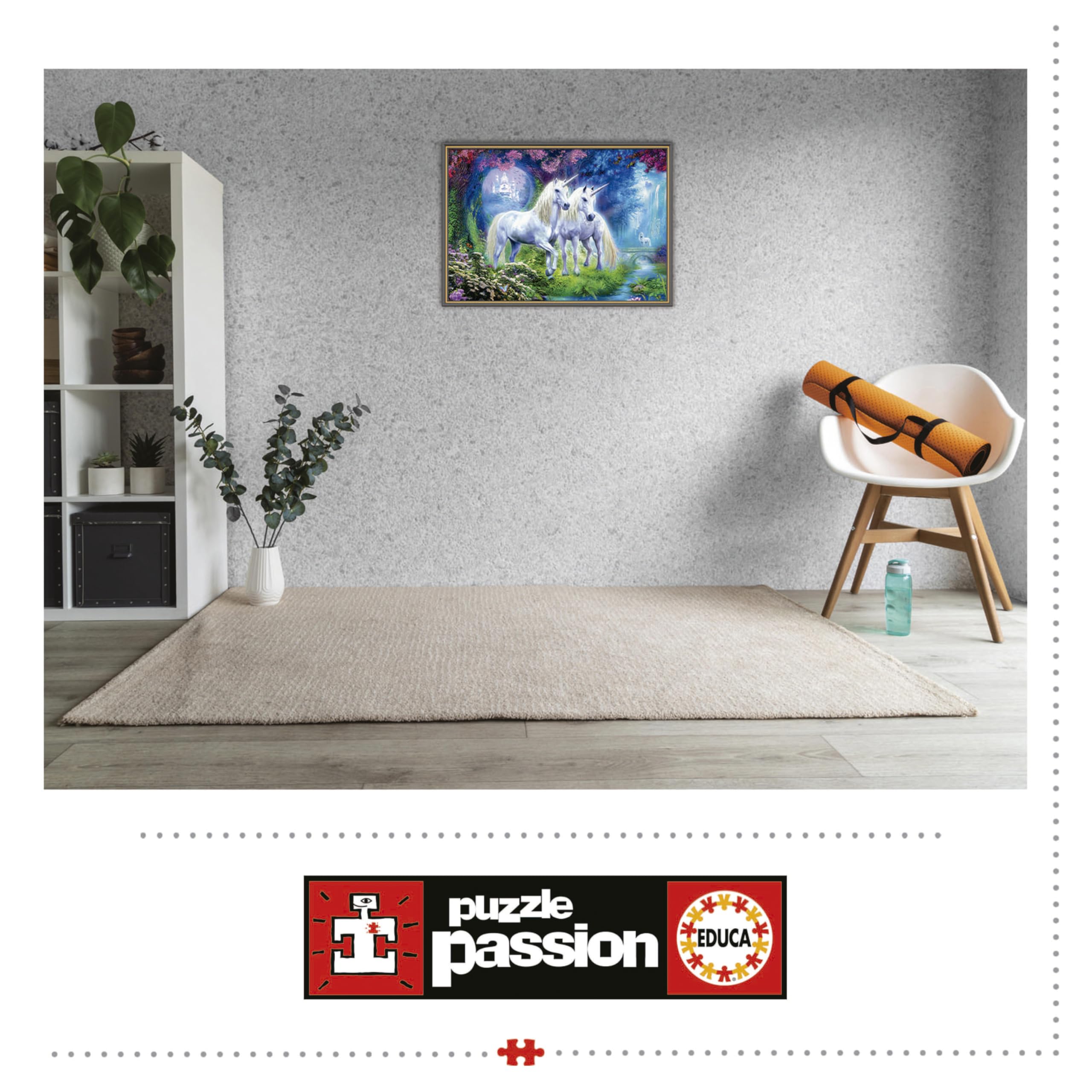 educa-einh-rner-im-wald-17648-puzzle-500-teile-fantasy image 4