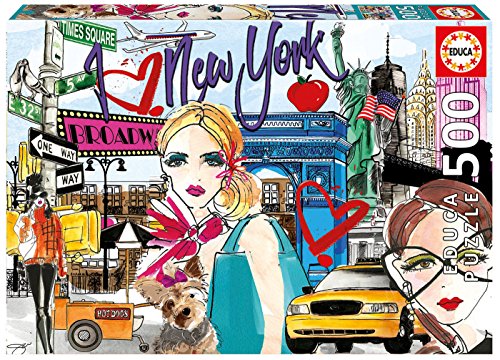 educa-17649-komm-mit-nach-new-york-puzzle-500-teile image 3