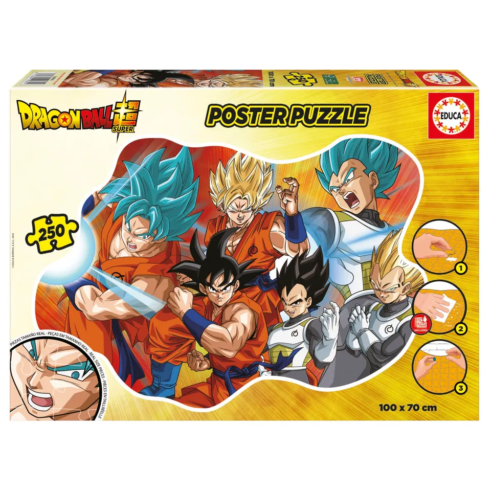 educa-dragon-ball-poster-puzzle-250-teile-xxl-100x70-ab-8 image 1
