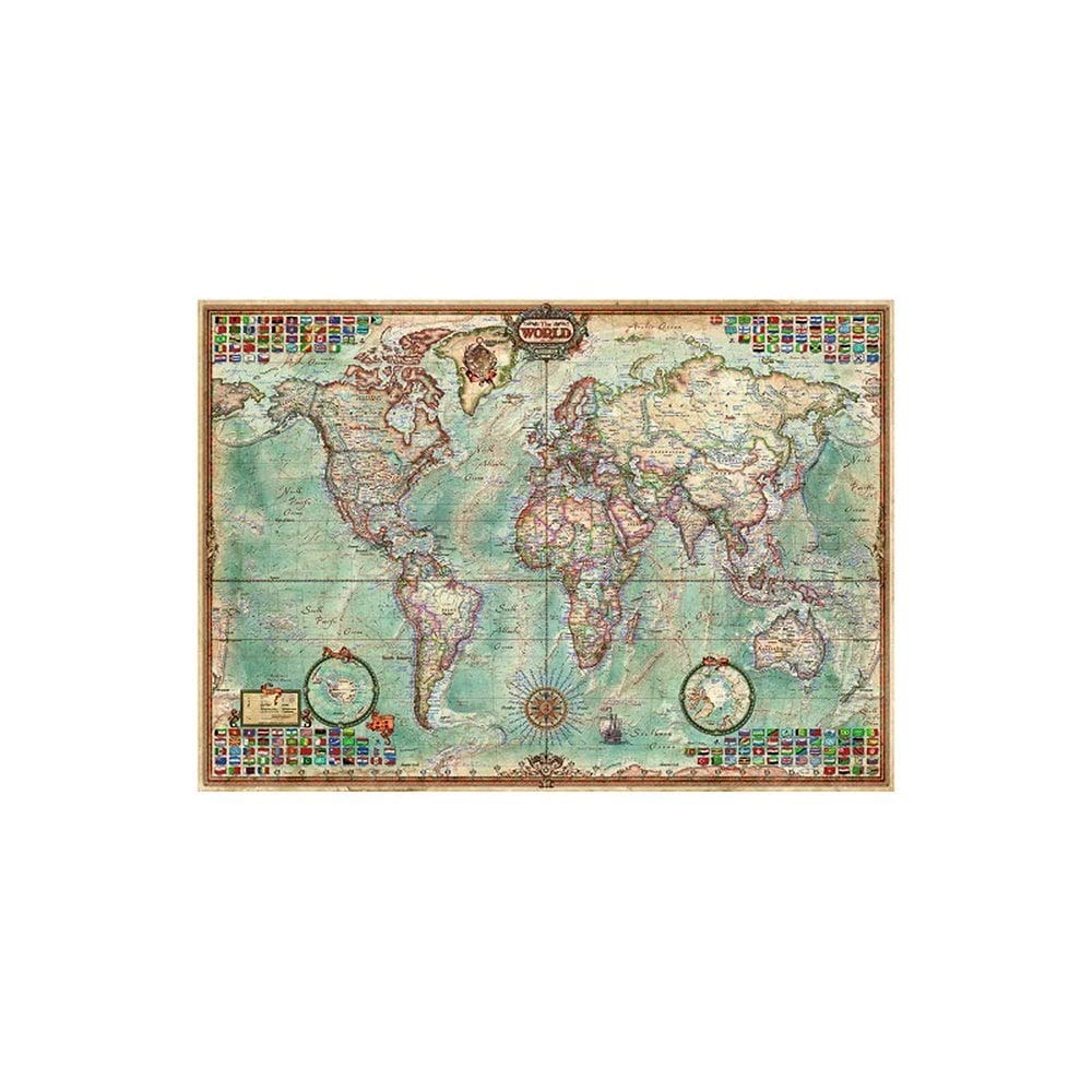 educa-antike-karte-1500-teile-puzzle-weltkarte-85x60-cm image 4