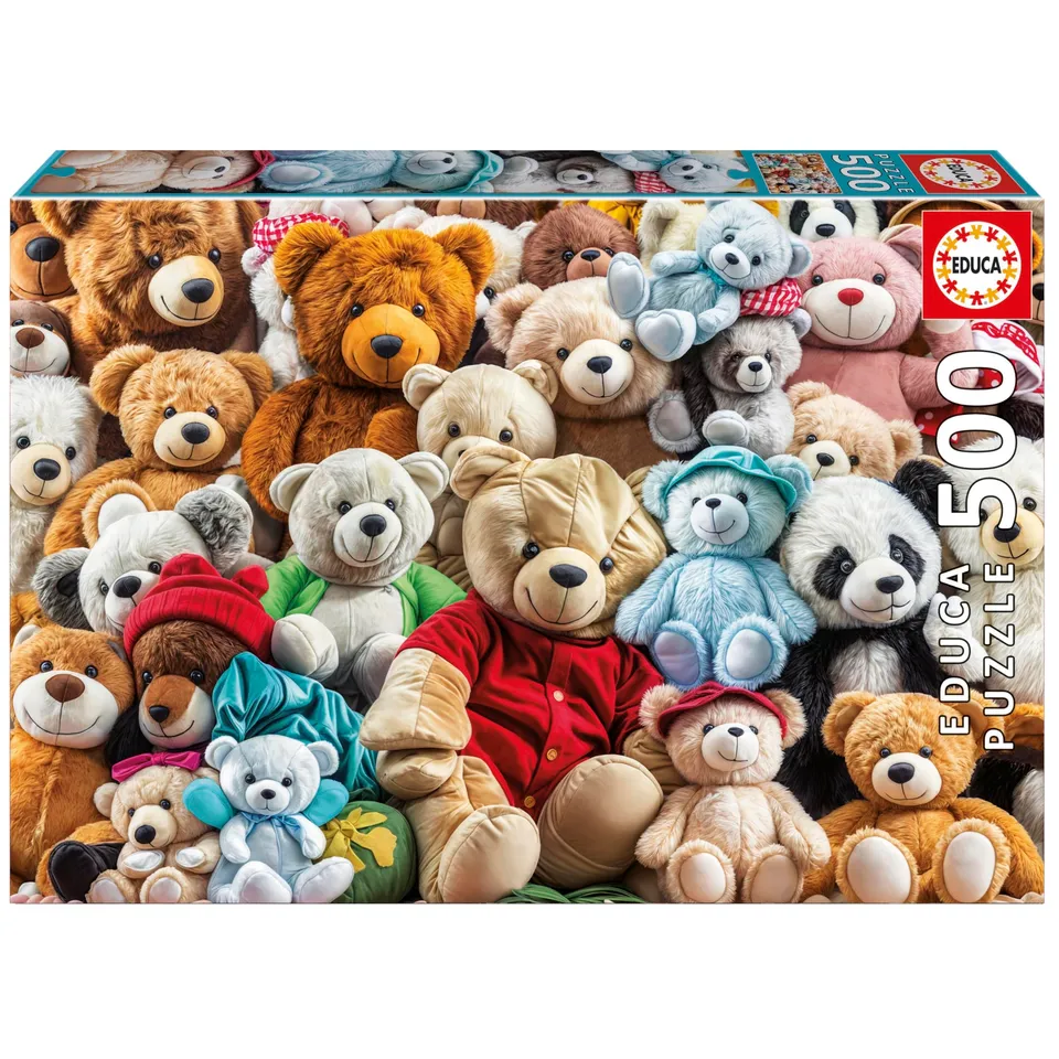 educa-teddyb-ren-20242-puzzle-500-teile-48x34-ab-11-jahren image 1