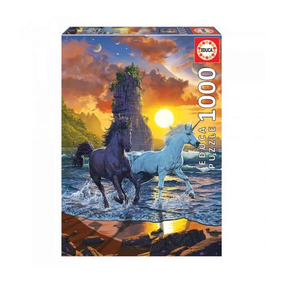 educa-unicorns-1000-teile-puzzle-einh-rner-vincent-hie image 1