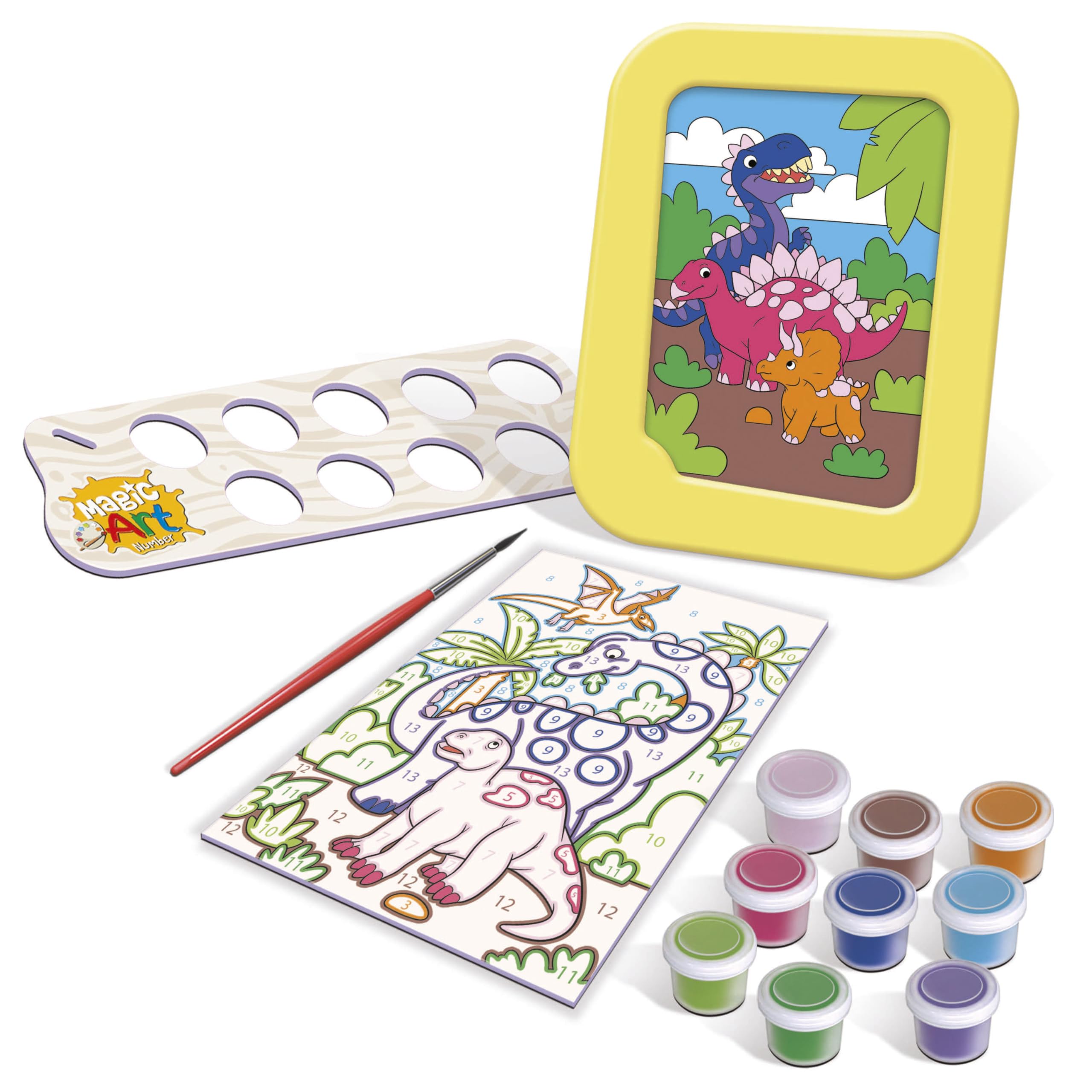 educa-magic-art-number-20293-malset-dinosaurier-ab-6-jahren image 2
