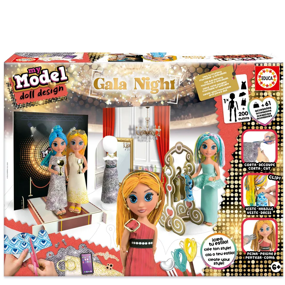 educa-my-model-galaabend-puppen-bastelset-mit-150-looks-ab-6-j image 1