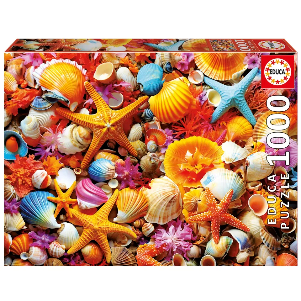 educa-muschelcollage-1000-teile-puzzle-68x48-cm-ab-14-jahren image 1