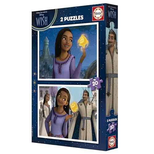 educa-disney-wish-puzzle-2x20-teile-kinder-ab-3-jahren image 8