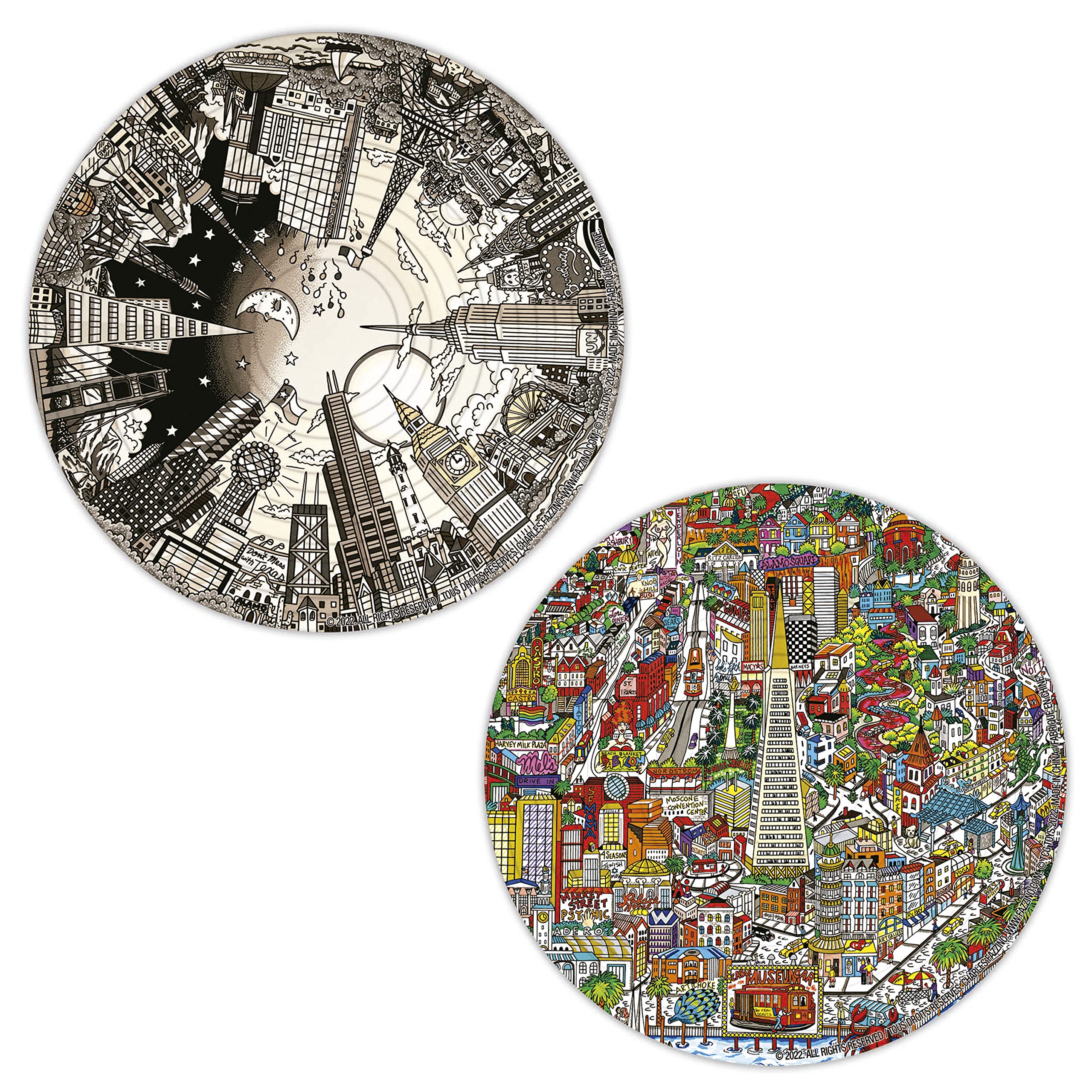 educa-19707-fazzino-3d-puzzle-rund-14-ringe-ab-8 image 2