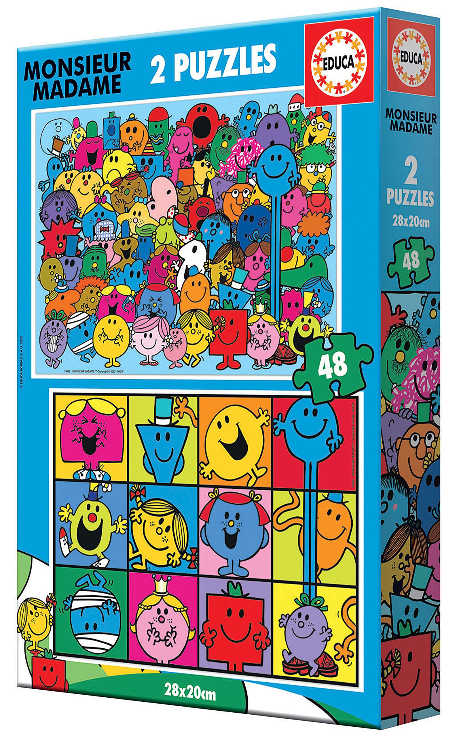 educa-19402-monsieur-madame-2x48-puzzle-ab-4-jahren image 3