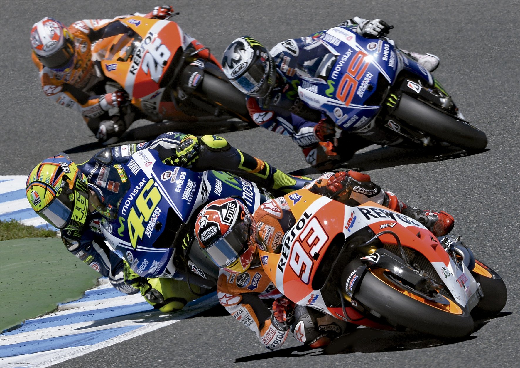 educa-motogp-2014-15-500-teile-puzzle-motorrad-rennen image 2