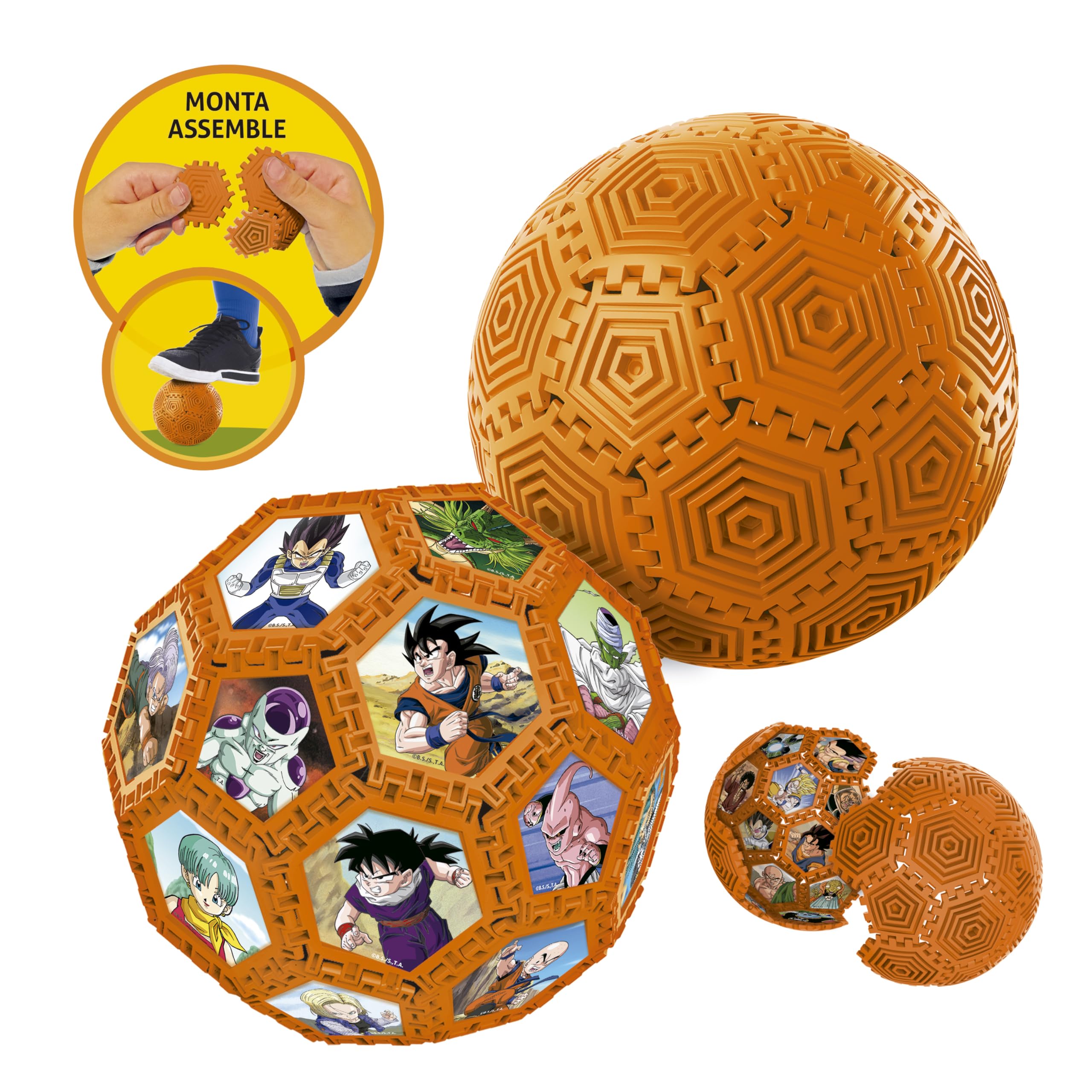 educa-puzzles-3d-dragon-ball-football-3d-puzzle-32-teile-14-cm image 3