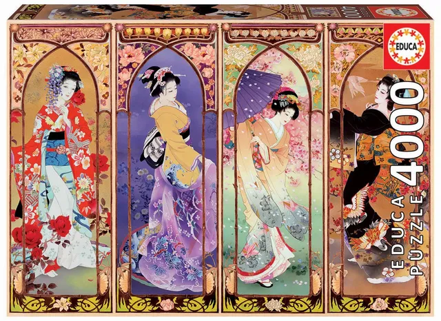 educa-19055-japanische-collage-puzzle-4000-teile-136x96-cm image 1