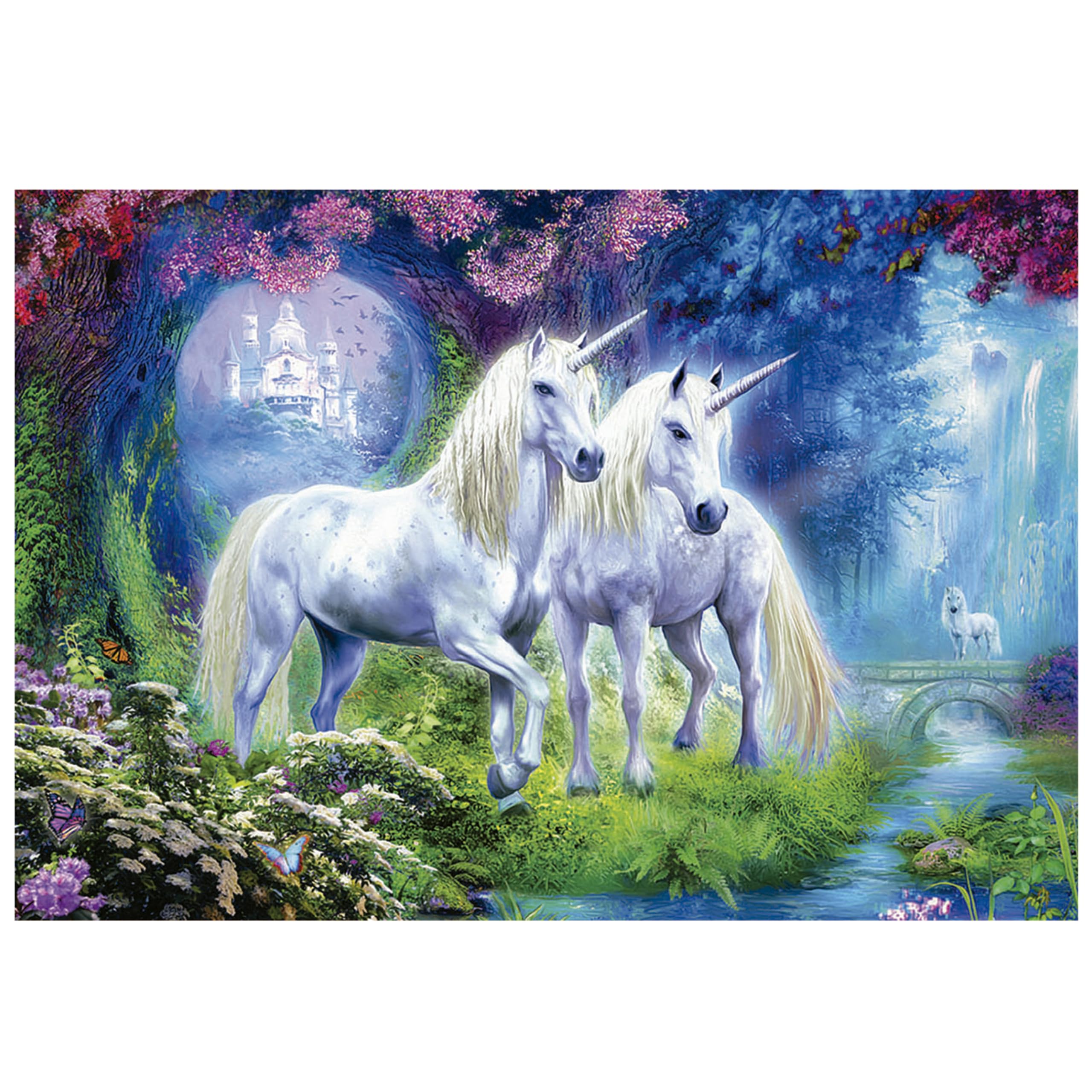 educa-einh-rner-im-wald-17648-puzzle-500-teile-fantasy image 2