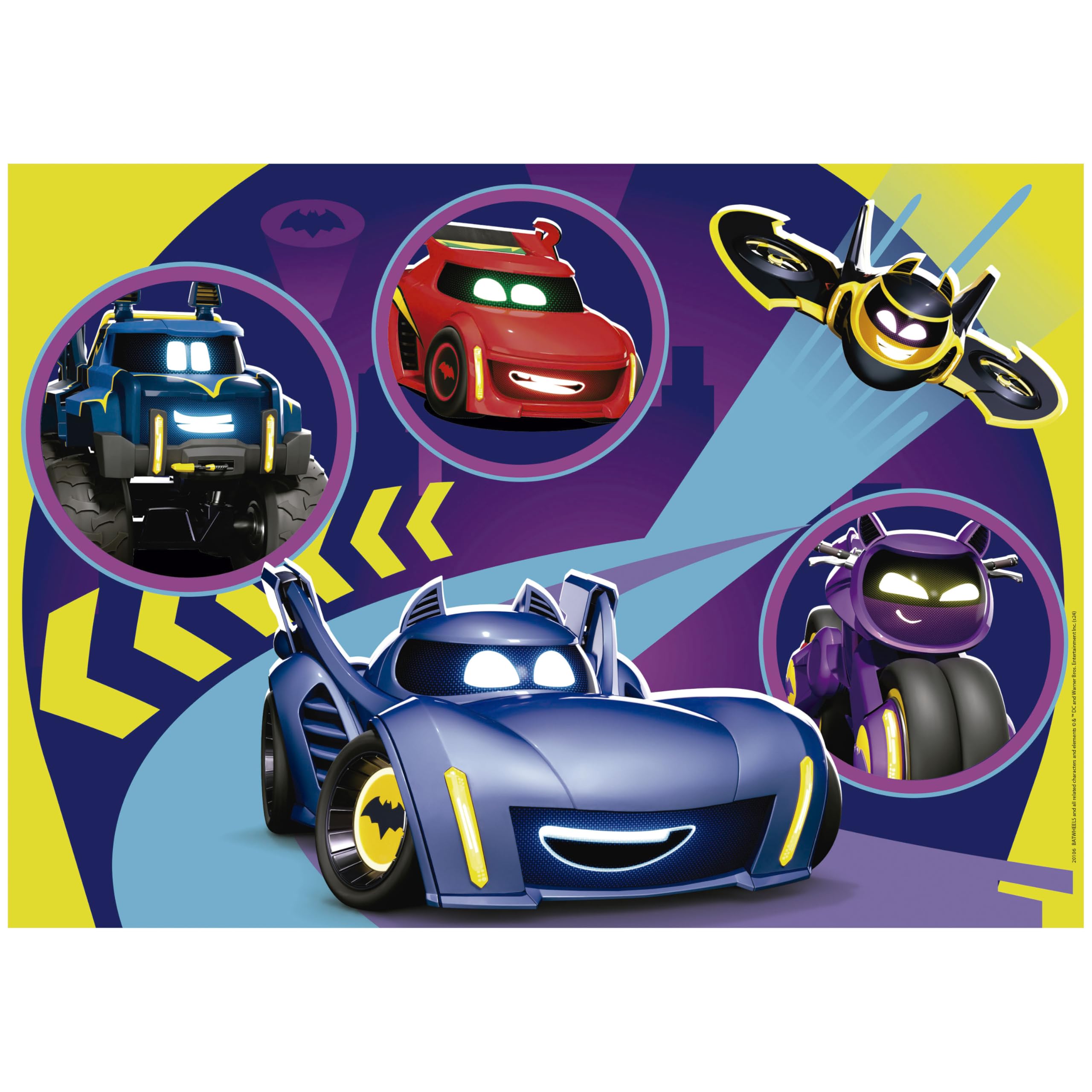 educa-batwheels-doppel-puzzle-set-f-r-kinder-ab-4 image 2
