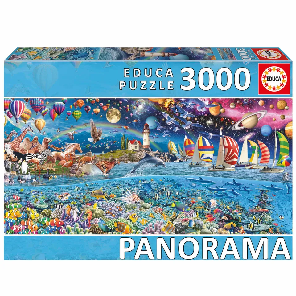 educa-3000-teile-puzzle-lebenspanorama-panorama-144x68-cm image 1