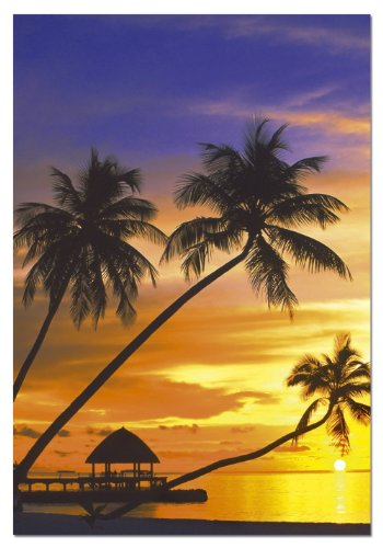 educa-sonnenuntergang-malediven-1000-teile-puzzle-meer image 2