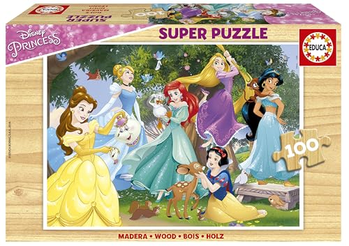 educa-17628-disney-prinzessinnen-holzpuzzle-100-teile-ab-6-jahren image 6