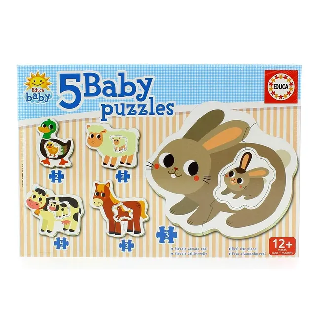 educa-baby-bauernhof-17574-puzzle-5in1-3-4-5-t-ab-1-j image 1