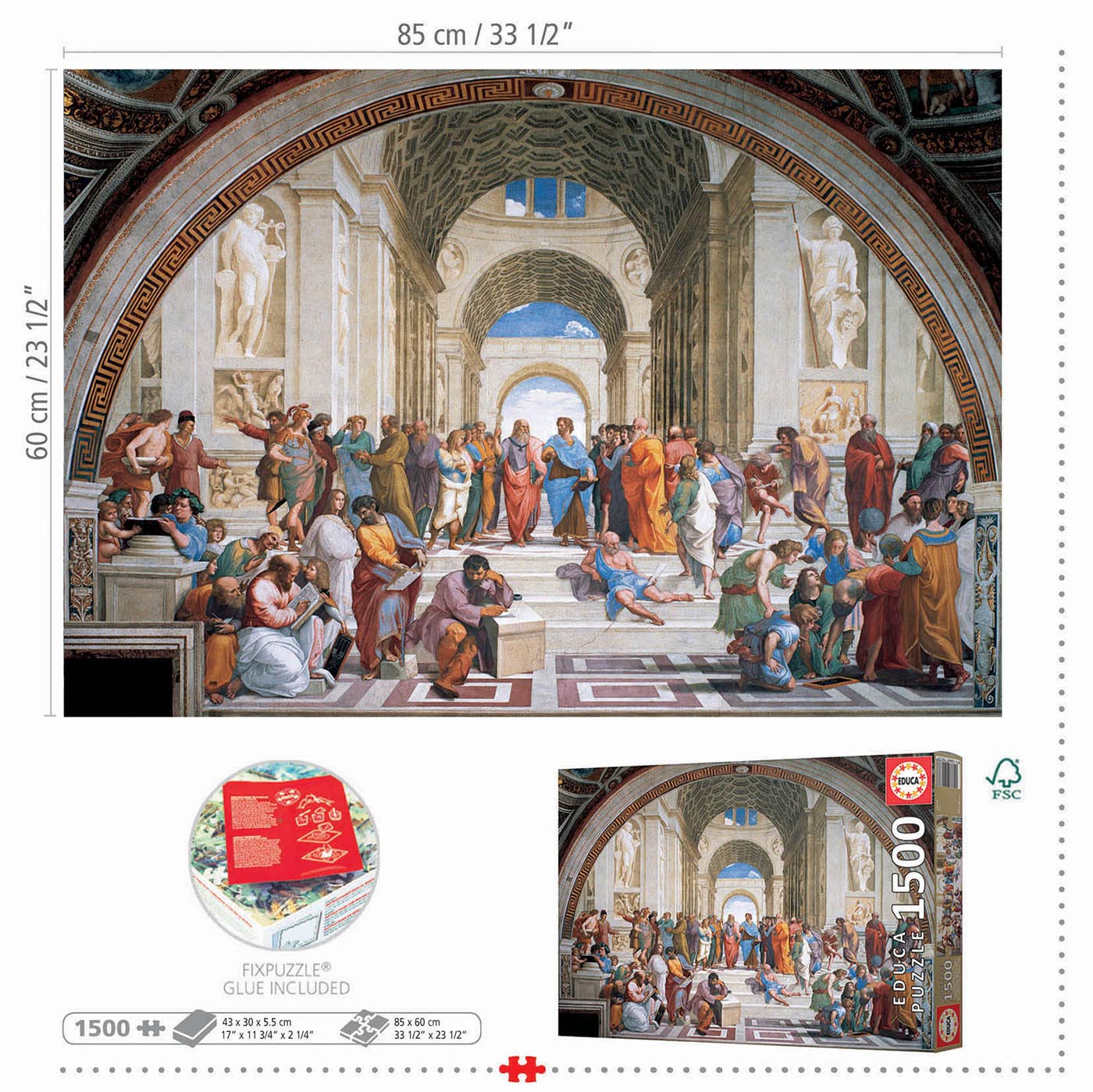 educa-schule-von-athen-19273-puzzle-1500-teile-ab-14-jahren image 3