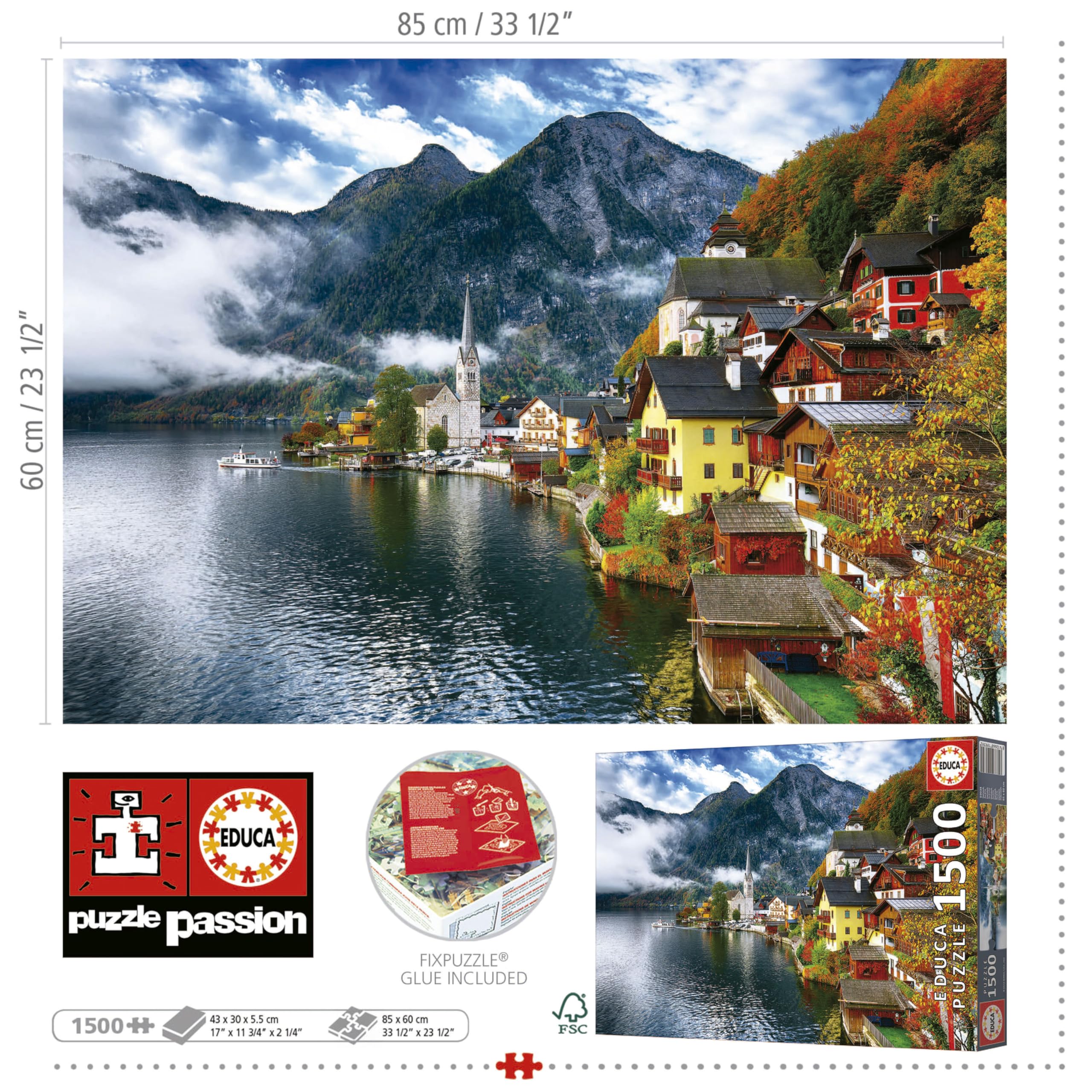 educa-19939-hallstatt-puzzle-1500-teile-sterreich-85x60 image 3