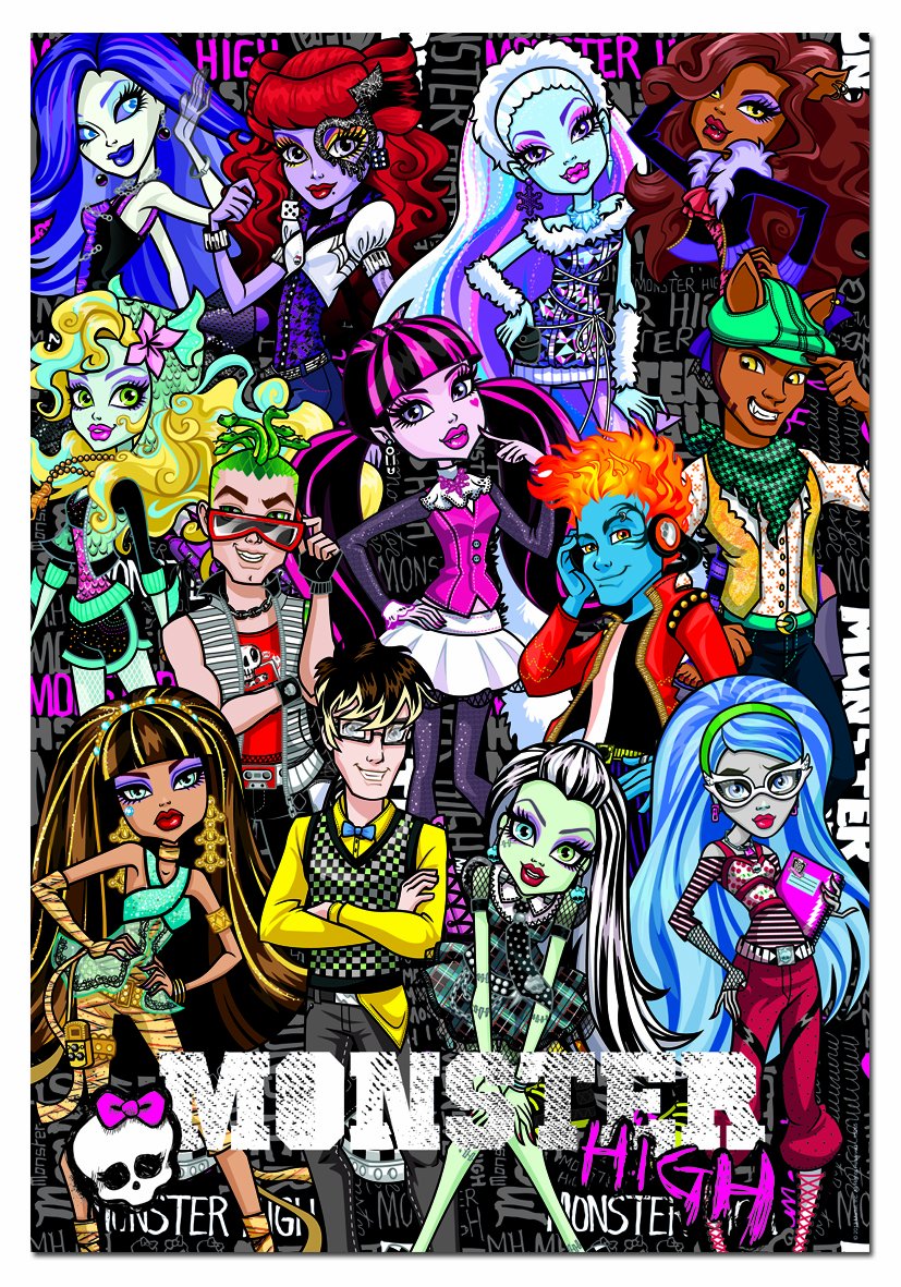 educa-monster-high-15514-puzzle-500-teile-ab-10-jahren image 2