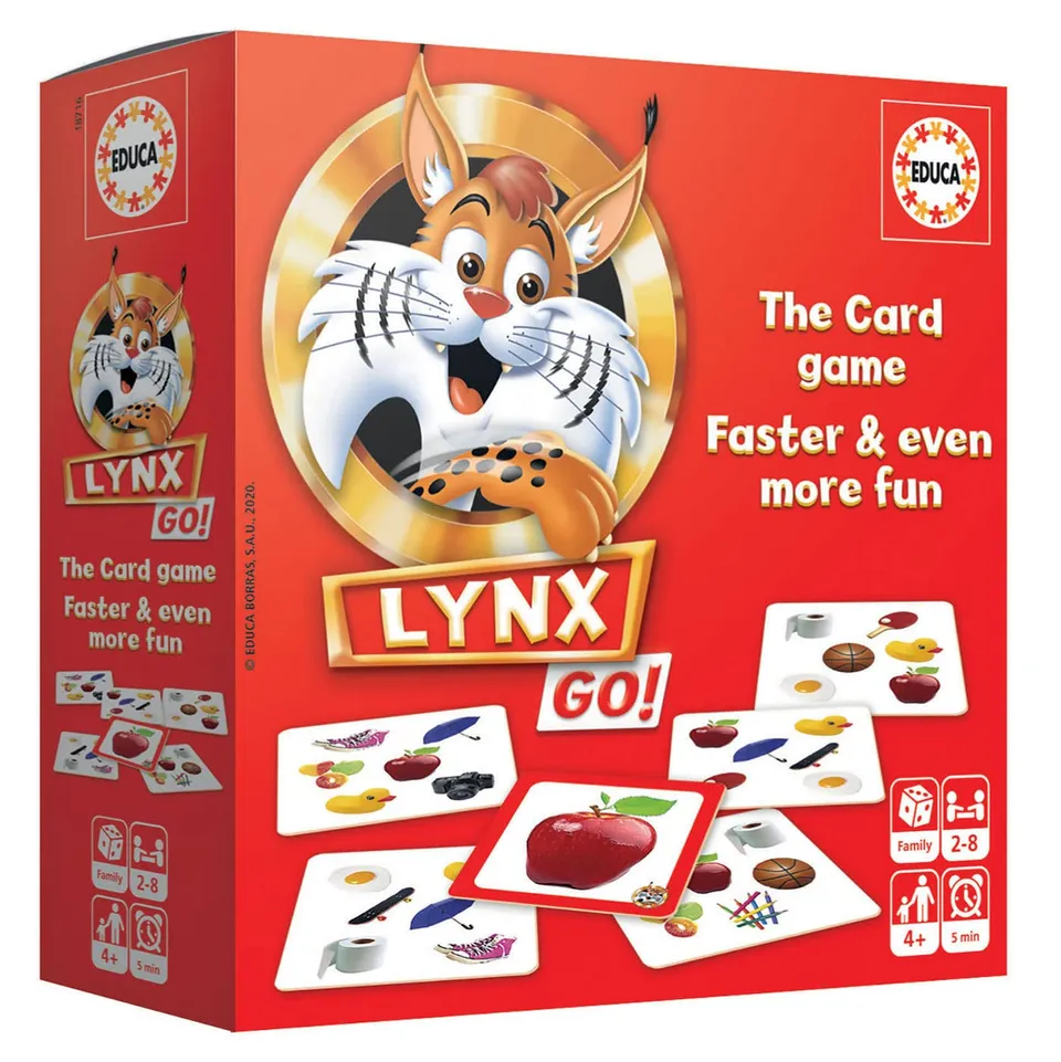 educa-18922-lynx-go-kartenspiel-f-r-kinder-ab-4-jahren image 1