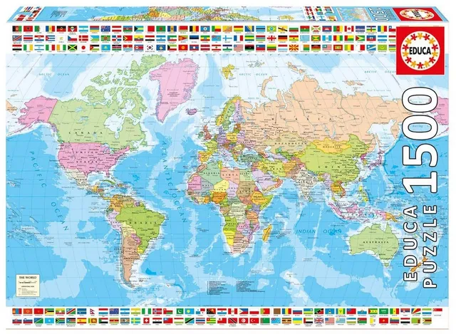 educa-17117-political-worldmap-puzzle-1500-teile-85x60 image 1
