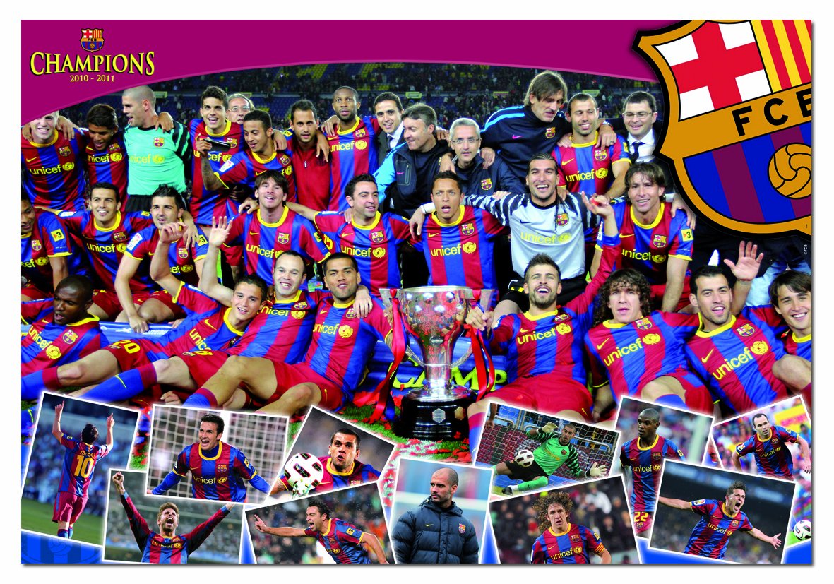 educa-fc-barcelona-champions-2010-2011-1000-teile-puzzle image 1