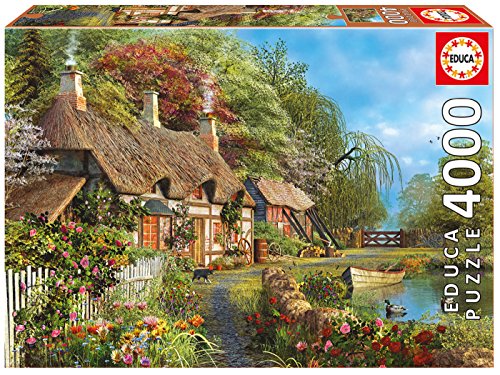 educa-16323-blumenhaus-am-ufer-puzzle-4000-teile image 3