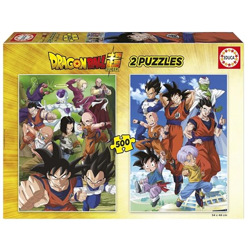 educa-19915-dragon-ball-puzzle-2x500-teile-goku-vegeta-ab-11j image 6